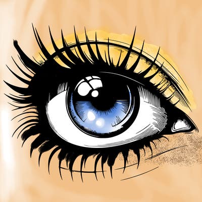 realistic eye