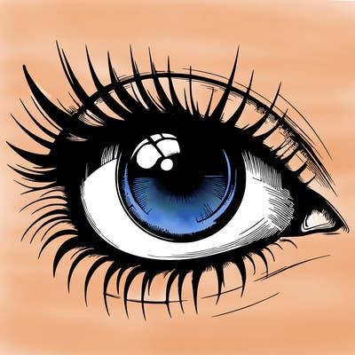 realistic eye