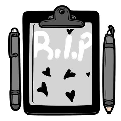 blank clip board with pen