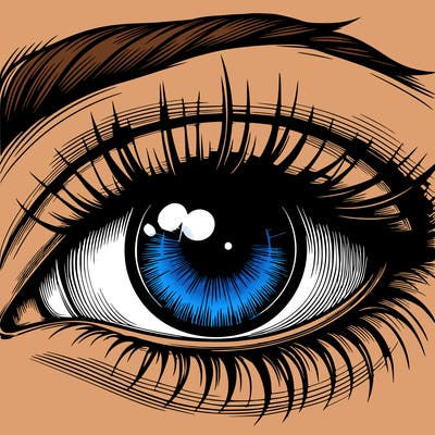 realistic eye