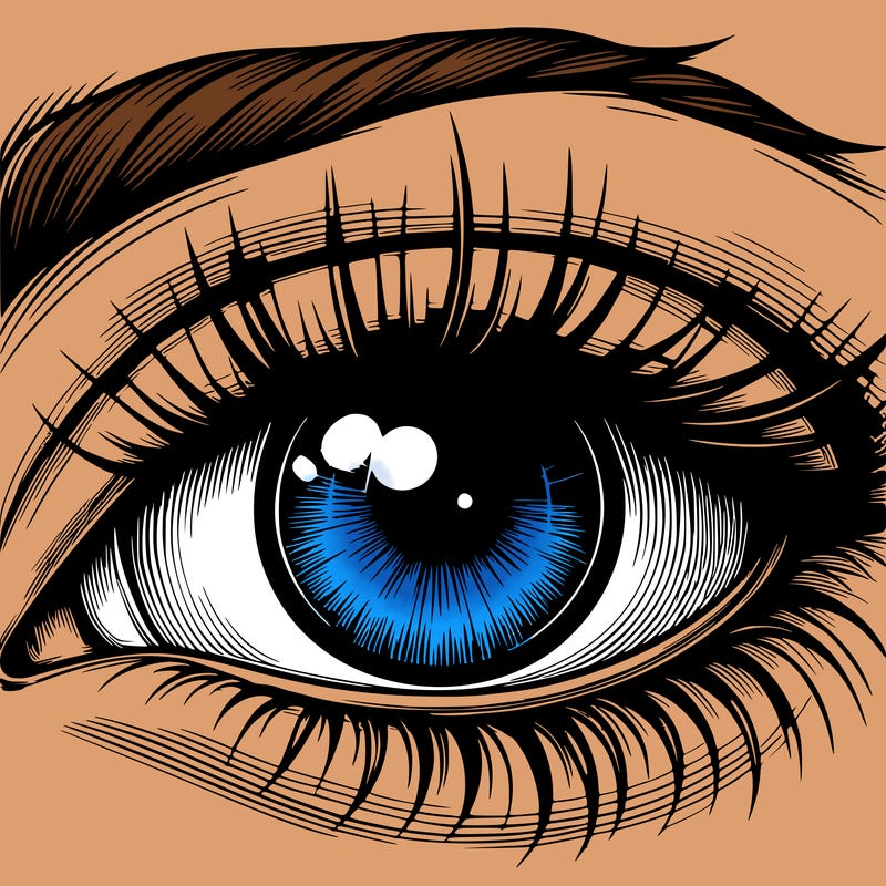 realistic eye