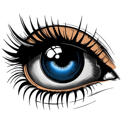 realistic eye