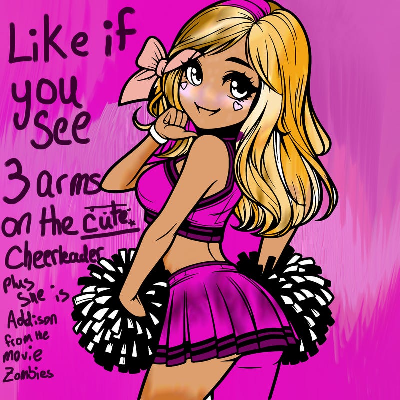 realistic cheerleader