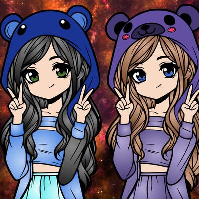 teen girl in animal costume