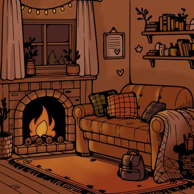 cozy simple room