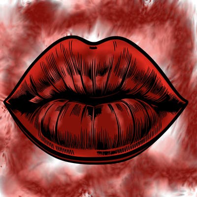 realistic lips