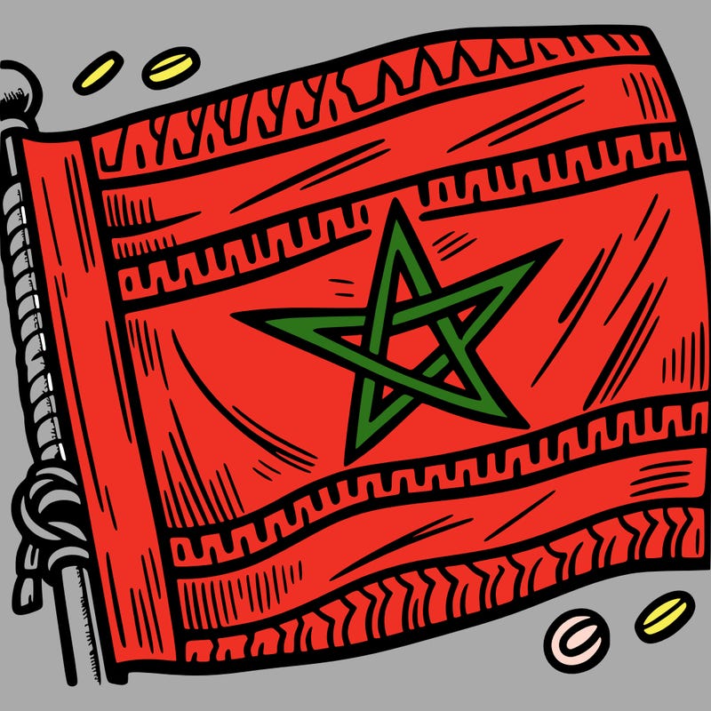 flag of morocco