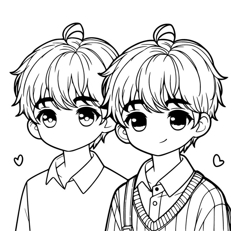 a cute boy realistic