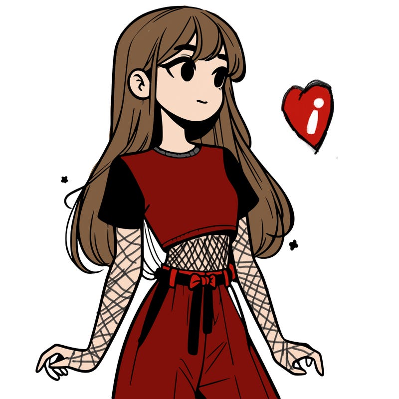 girl in a cute crop top