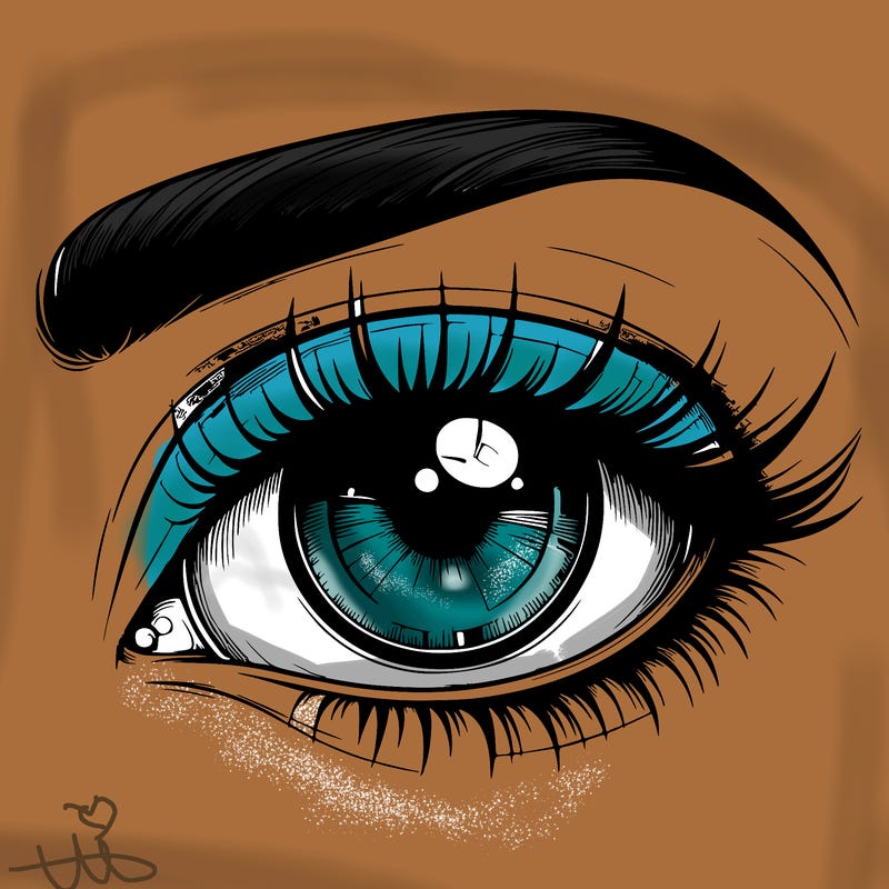 realistic eye