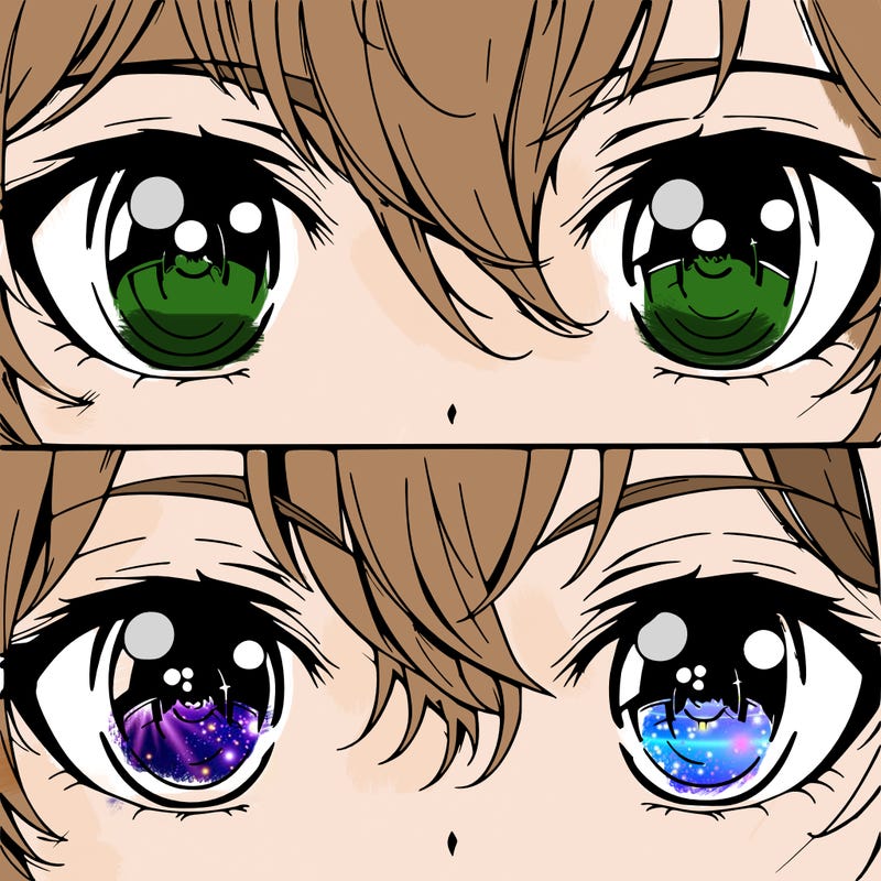 anime eyes