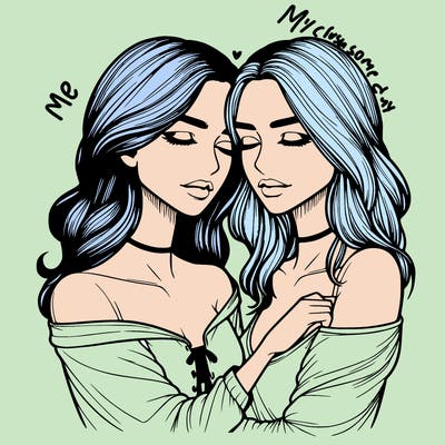 realistic girls in love