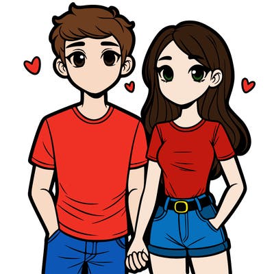 boyfriend and girlfriend