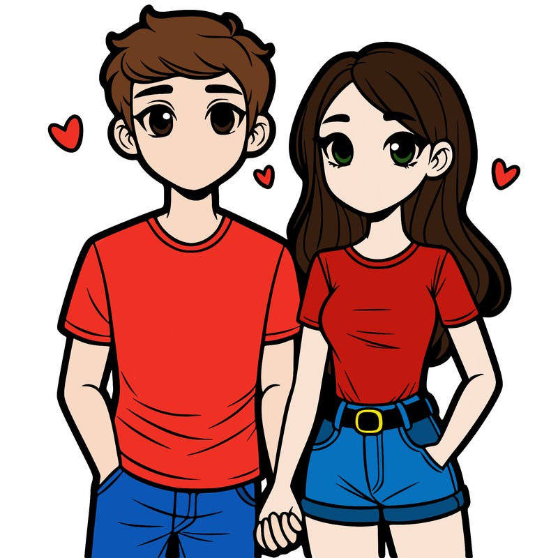 boyfriend and girlfriend