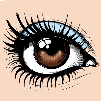 realistic eye