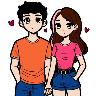 boyfriend and girlfriend