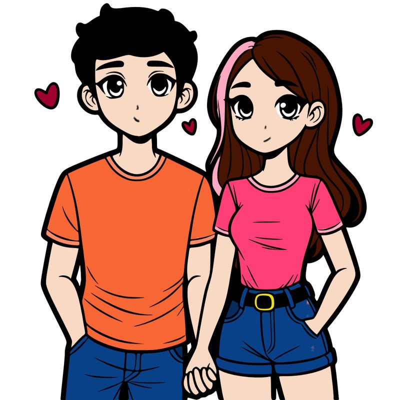 boyfriend and girlfriend