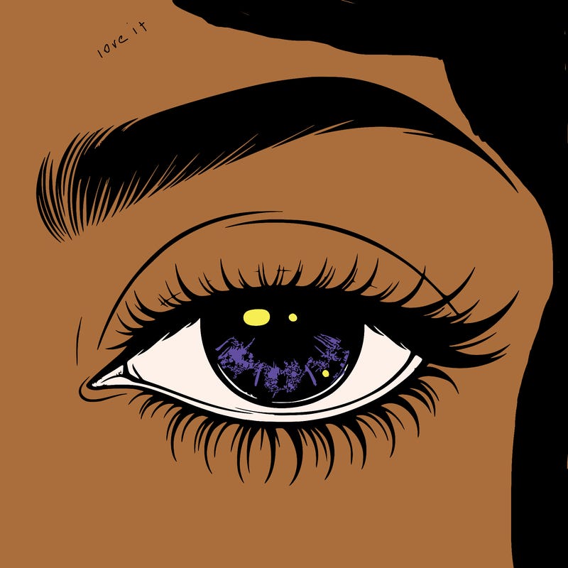 eye closed realistic