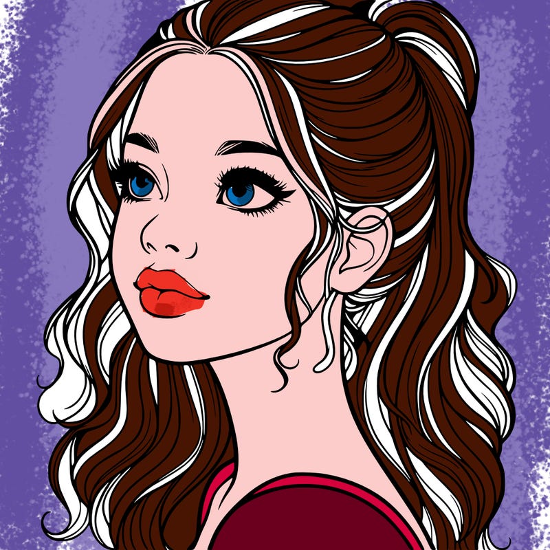 beautiful realistic girl