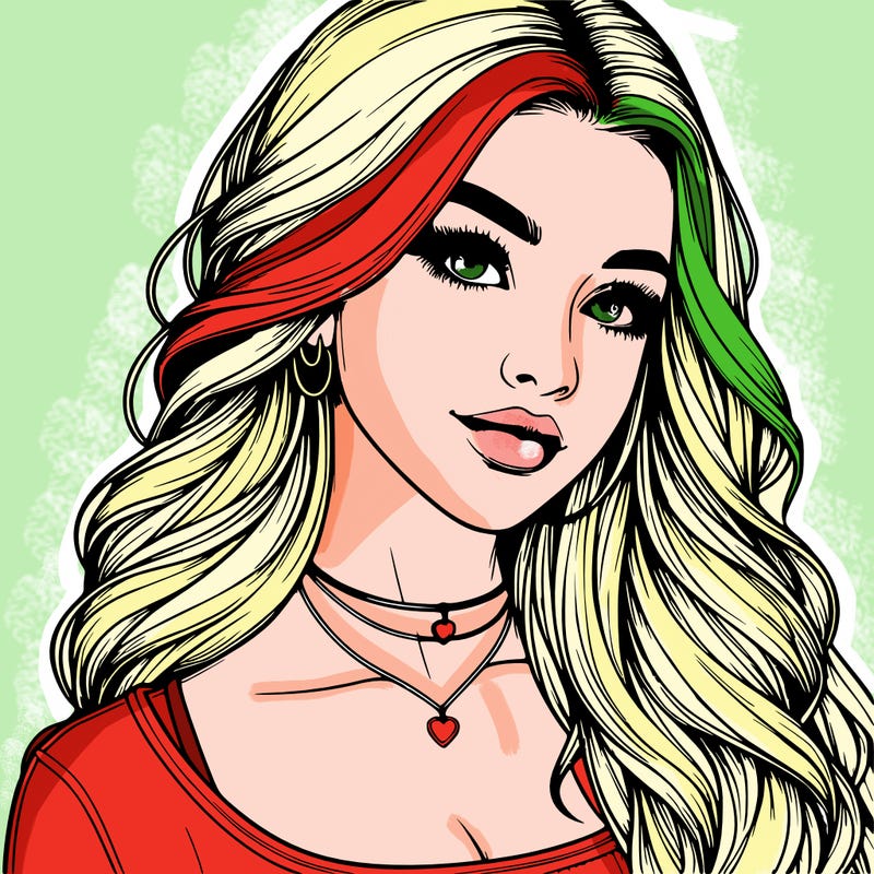 detailed realistic girl