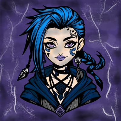 realistic jinx arcane