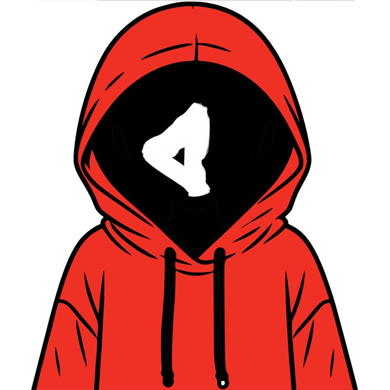 faceless girl in hoodie