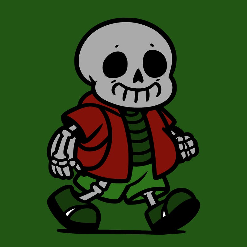 sans the skeleton