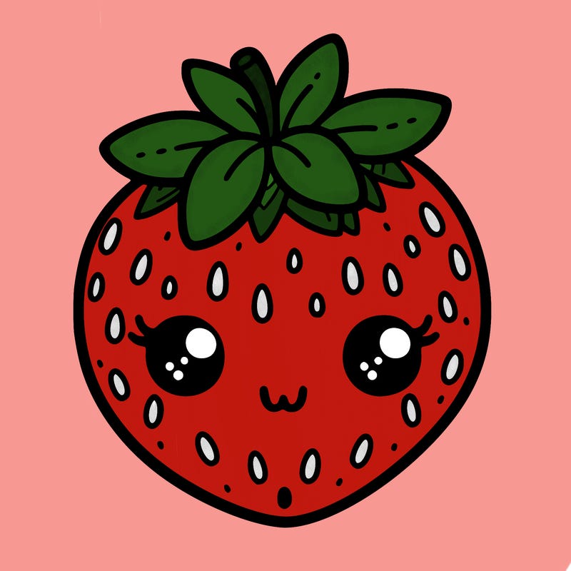 cute strawberry