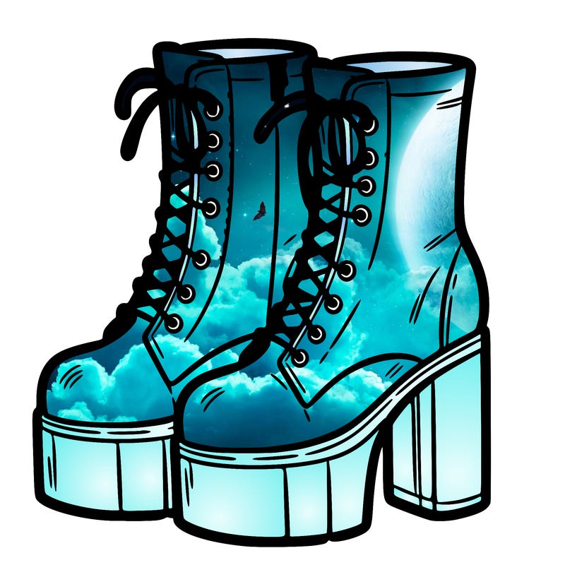 boots with a heel bottom