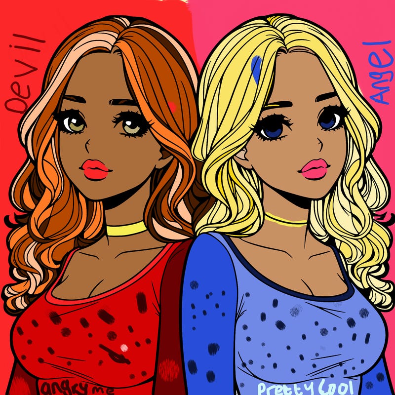 realistic twin sisters