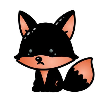 sad fox