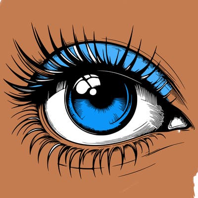 realistic eye