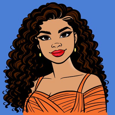 gorgeous latina woman