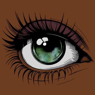 realistic eye