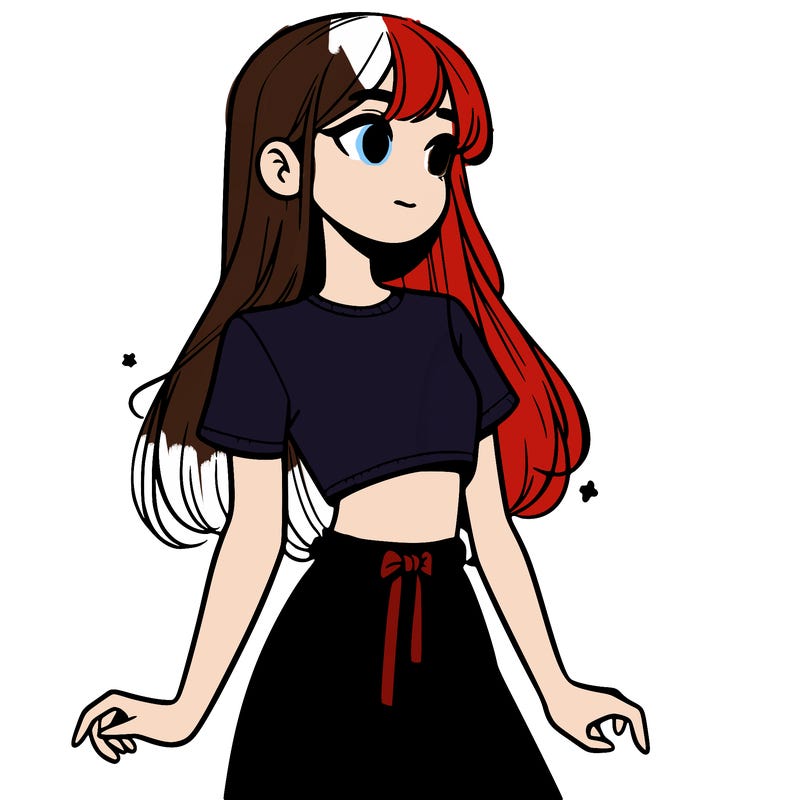 girl in a cute crop top