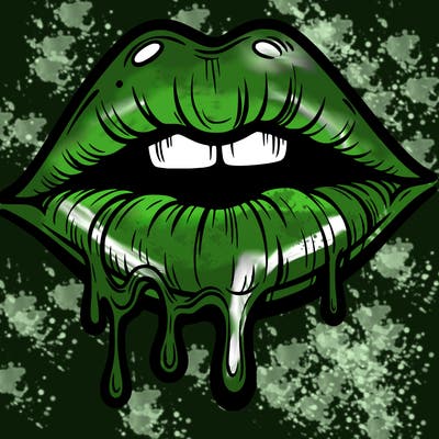 lips that look realistic and drip