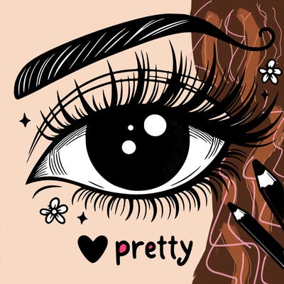 pretty eye