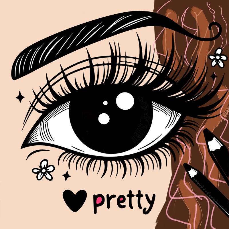 pretty eye
