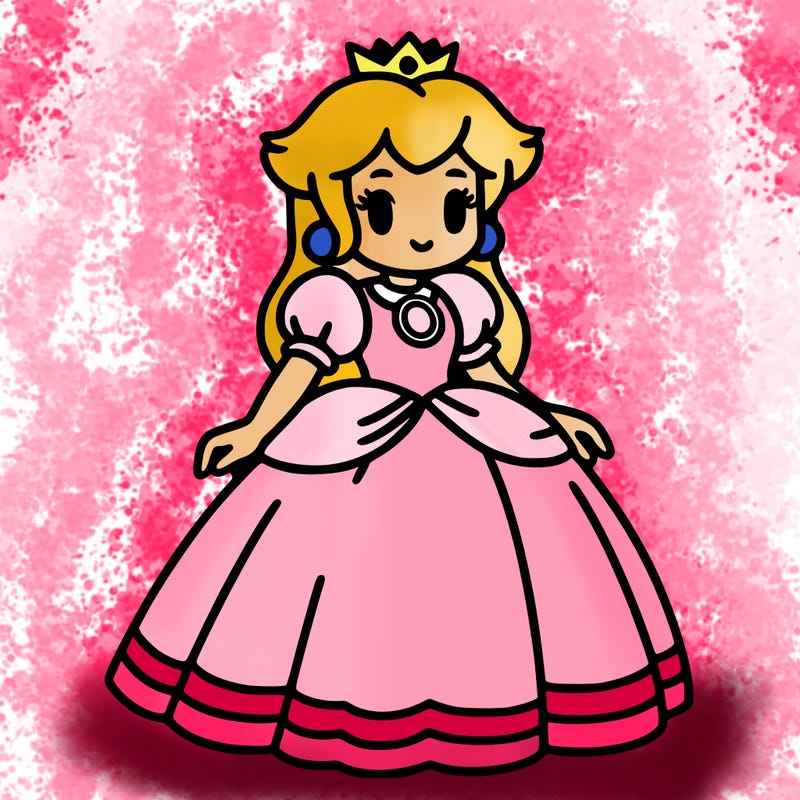 princess peach from mario