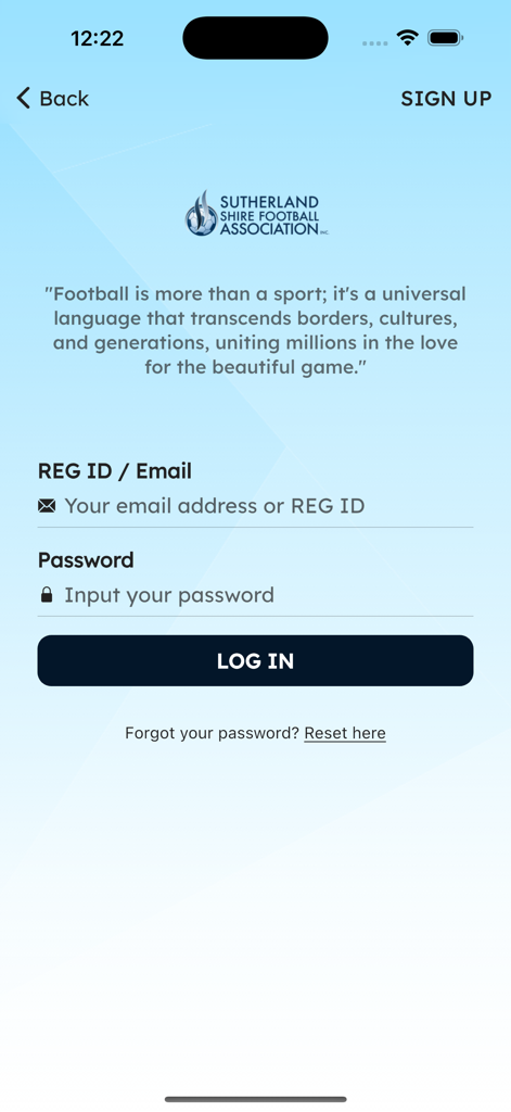 SSF MyCompApp - Sports App | MWM