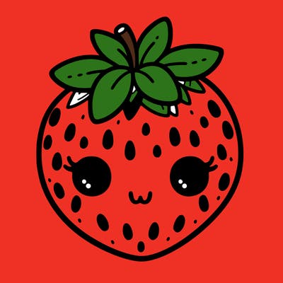 cute strawberry