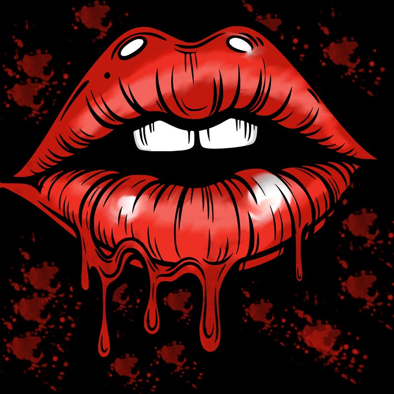 lips that look realistic and drip