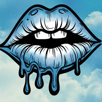 lips that look realistic and drip