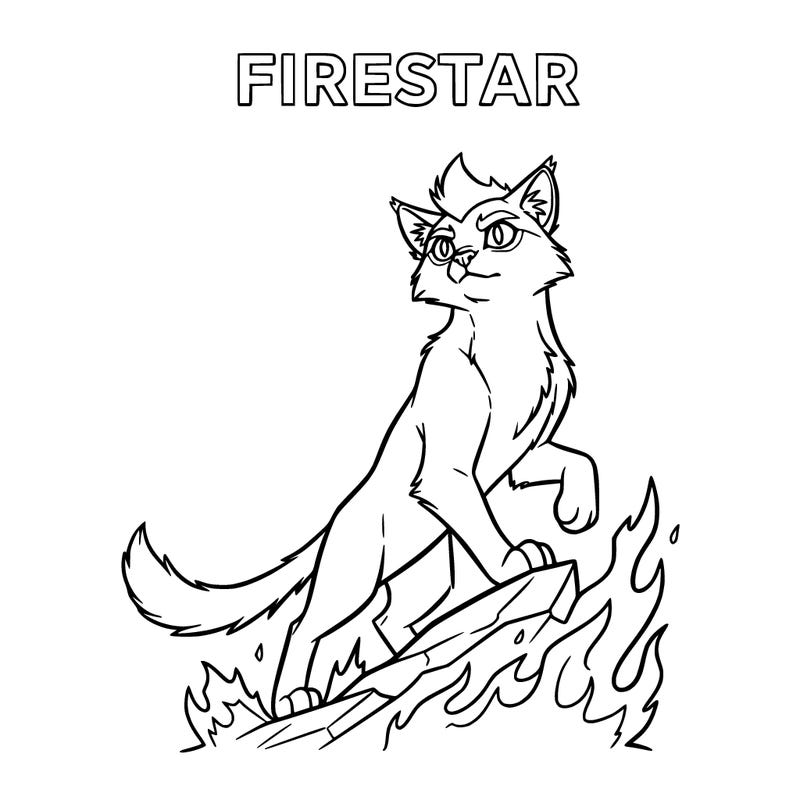 firestar from warrior cats!