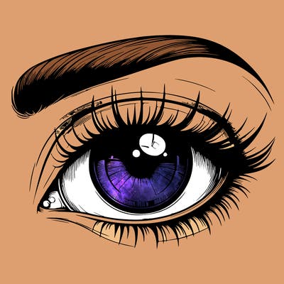 realistic eye