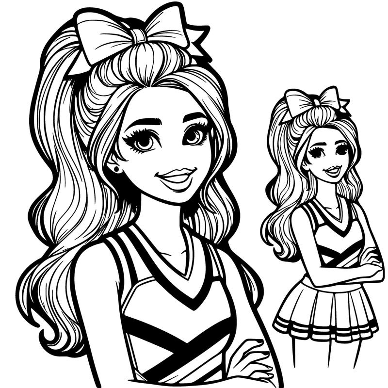 realistic cheerleader