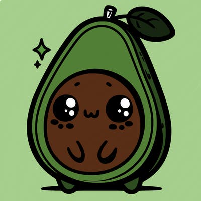 cute avocado