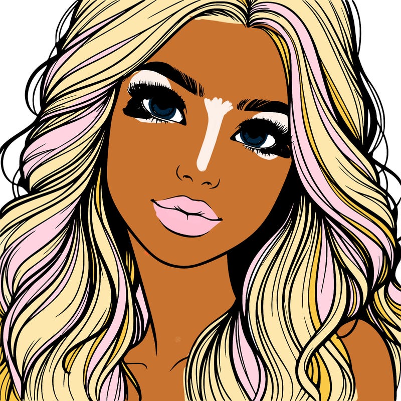 beautiful realistic girl