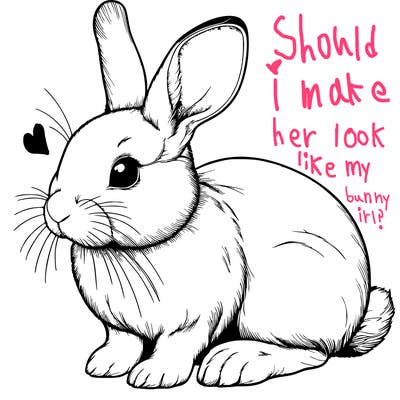 realistic rabbit