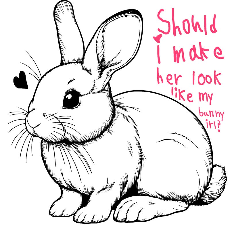 realistic rabbit